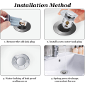 Miniatyrbilde 4 av 5: 2 stk. Universal Pop Up Sink Drain, Pop-Up Sink Drain med ,ZQKLA