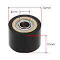 Miniatyrbilde 2 av 5: 4 stk klyperuller 4x10x14mm plotter kutter rulle papirmateruller for Mimaki CG-serie skjæreploter CG-61 CG130FX