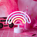 Miniatyrbillede 3 af 6: Neon Skilt USB LED Dekorationslampe Regnbue til Hjem Børneværelse, ZQKLA