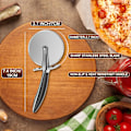Miniatyrbild 5 av 6: Pizzakutter, Pizzakutter i Rostfritt Stål, Professionell Pizzakutter, ZQKLA