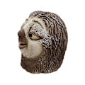 Miniatyrbilde 3 av 4: Flash Sloth Animal Sloth Mask Cosplay Halloween Morsom Dyr Latex Hodeplagg