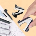 Miniatyrbillede 4 af 5: (Sort 3 Stykker) Hæfteklamme Fjernere Hurtig Hæfteklamme R, ZQKLA
