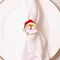 Miniatyrbillede 3 af 7: 12 stk. Jule Servietringe Holdere Sæt til Julebord, ZQKLA