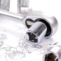 Miniatyrbilde 3 av 6: Sett med 4 reduksjonsadaptere for stikkontakter og bits 1/2\" 3/8\" 1/4\"