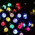 Miniatyrbillede 5 af 6: Solcelled Feelygter, 50 LED 7M/23FT Solcelled Lysstreng Vand, ZQKLA