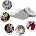 Miniatyrbillede 5 af 5: Grå hjemmesko til kvinder - varme, med memory foam og anti-slip