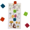 Miniatyrbillede 4 af 4: 16 Farver Multi Farve Metal Magnetiske Clips, Magnetiske Køleskab W,ZQKLA
