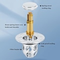 Miniatyrbilde 3 av 5: 2 stk. Universal Pop Up Sink Drain, Pop-Up Sink Drain med ,ZQKLA