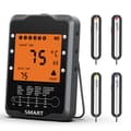Trådlös Kötttermometer, Smart Digital BBQ Matlagningstermometer, ZQKLA