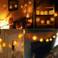 Miniatyrbild 5 av 6: Halloween-lampor, 20 LED Halloween-lyktor Batteridrivna, ZQKLA
