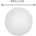 Miniatyrbilde 3 av 7: 100 Stykker Hvite Styrofoamkuler DIY Styrofoamkuler for Kunst, ZQKLA
