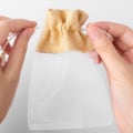 Miniatyrbillede 4 af 5: 30 Juteposer i Organza Gaveposer Lavendel Dragées Slik Bryllup