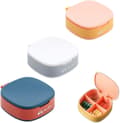 3-pack Mini Bärbara Pilleraskar, 4 Fack, På Resan, ZQKLA
