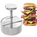 Miniatyrbilde 1 av 5: Ideell for burgerpresser, justerbar non-stick patty maker，2102 JAZY