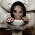 Pikkukuva 2 / 7: 1 kpl Halloween-aaveen peruukkimaskia kauhu pitkähiuksinen aaveen naamio, ZQKLA