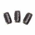 Miniatyrbilde 4 av 4: 50 stk. 6-tanns U-formede klips for hår extensions - 3,3 cm/1,3 tommer