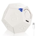 Miniatyrbillede 1 af 5: Timer Rotate Dodecagon - Genopladelig Timer Lyd Vibrer Lys Alarm Flip Timer 1 3 5 10 15 20 25