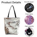 Miniatyrbillede 3 af 5: Sequin Tote Taske Crossbody Taske Aften