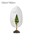 Miniatyrbillede 2 af 5: 1 stk. Vinterbeskyttelse til planter, 180 x 120 cm med lynlås snøre