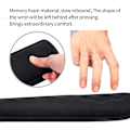 Miniatyrbild 6 av 8: Musmatta set, ergonomiskt handledsstöd set, med minnesskum
