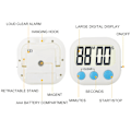 Miniatyrbild 3 av 8: Uppgraderad Version Timer, Digital Köksklocka Högt Larm Räknar Upp Och Ner, Magnetisk Baksida för Enkel Placering, Stor LCD-Skärm för Tydlighet