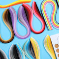 Pikkukuva 3 / 8: Paper Quilling -sarja Gradient Ramp Värikäs Scrip DIY Käsintehty Taidekäsityökalusarja