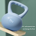 Pikkukuva 5 / 6: Pehmeä Kettlebell Naisten Kyykkyharjoitteluohjelmisto 5kg Potti Kuntosalipallot Lantion Voimaharjoittelu Hiekka Kettlebell Fitness
