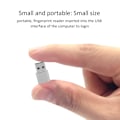 Miniatyrbillede 7 af 8: USB fingeraftrykslæser 360 graders berøring hurtig matchning høj følsomhed Hej fingeraftrykslæser til Win bærbar computer