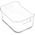 Miniatyrbillede 1 af 5: Plast Opbevaringskasser, Små | Multifunktionelle Opbevaringskasser | Indbyggede Håndtag | BPA-Fri | Pantry Organisation | Hjem Organisation | Køleskabsorganisation |