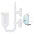 Miniatyrbillede 1 af 8: Akvarie kuldioxid transparent boble tæller raffinader CO2 fisketank diffusor lille