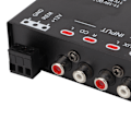 Miniatyrbild 3 av 8: Biljud Grafisk Equalizer Universal Lågpass 7-Band Variabel Förstärkningsjustering Hög Nivå Ingång EQ för Stereosystem
