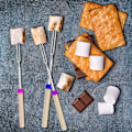Miniatyrbilde 6 av 6: Marshmallow-grillspyd i rustfritt stål - Teleskopiske grillspyd for bål