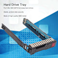Miniatyrbild 7 av 8: Hårddiskfack Bra stabilitet 2,5 tum SAS SATA HDD-fack Caddy Hårddiskadapterfäste för HP DL380 DL560 ML350 ML310E