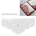 Miniatyrbillede 7 af 8: Blonder form skærende forme kulstofstål DIY hul form skærende stencils til DIY kort scrapbooking