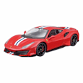 Pikkukuva 1 / 5: Bburago 1:24 SF90 urheiluauto kilpa-auton malli simuloitu seos poikien Ferrari-lelu