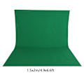 Pikkukuva 4 / 6: 1,5x2m Non Woven -kangas vihreä tausta Studio Valokuvaus Tausta Lisävaruste