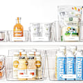 Miniatyrbillede 5 af 5: Plast Opbevaringskasser, Små | Multifunktionelle Opbevaringskasser | Indbyggede Håndtag | BPA-Fri | Pantry Organisation | Hjem Organisation | Køleskabsorganisation |