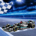Miniatyrbillede 4 af 5: Bimeko Formelbilmodel Lafali F1 LAFHA Racerbilmodel 1:43 Formel Legering Modelbil Sving