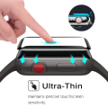 Miniatyrbilde 2 av 8: 2 stk. Kompatibel med Apple Watch herdet glass skjermbeskytter