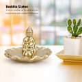 Pikkukuva 7 / 7: Buddha-patsas, jossa on reliikki kädessä, thaimaalainen Buddha Sakyamuni Buddha istuva suitsukepidike