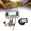 Miniatyrbillede 1 af 8: 3-Mode Sinus Børsteløs Controller med LCD Display Kit 48/60V 1000W Varmeafledning til Elcykel