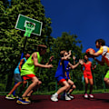 Miniatyrbilde 5 av 5: Basketballkurv Net Sports Glow