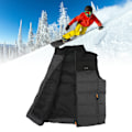 Miniatyrbillede 1 af 8: Opvarmet vest 11 varmezoner 3 gear temperatur letvægts unisex bærbar USB varmefrakke til vinter XXXXL