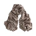 Miniatyrbilde 1 av 5: Dame Leopard Print Vinter Varme Skjerf med Frynser
