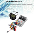 Miniatyrbillede 8 af 8: 48V 60V 500W Elektrisk Cykel Børsteløs Controller LCD Display Kit 3 Mode Sinusoid Elektrisk Cykel Controller Kit