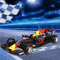 Pikkukuva 5 / 5: Bimeko Formula-auton malli lafali F1 LAFHA Kilpa-auton malli 1:43 formula-seosmalliauto heiluri