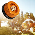 Miniatyrbilde 5 av 8: 2 stk. Camping komfyr adapter automatisk avstengning nylon kobber aluminium legering lett bærbar propan adapter