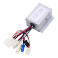 Miniatyrbillede 3 af 8: 24V 250W Elektrisk Cykel Controller Kit Blå Krystal Twist Throttle Accelerator