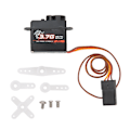 Miniatyrbild 2 av 8: RC Digital Servo Set 3.7G Plastväxel Servo för 1/24 RC Bil Flygplan Fastvingade Helikoptrar