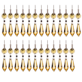 Miniatyrbillede 1 af 5: Lysekrone Icicle Krystal U-Drop Prismer til Bryllup, 37mm
